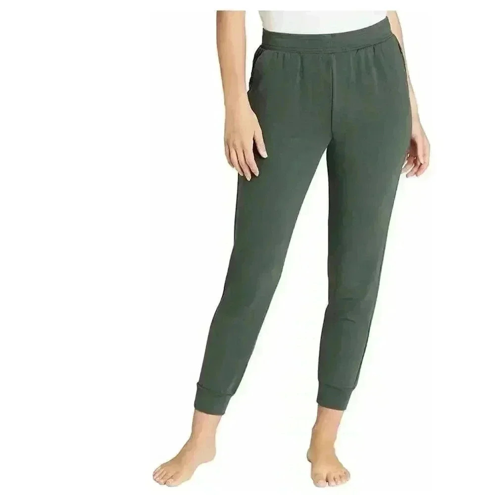 *Eddie Bauer Dark Olive Green Lounge Pants Joggers Women’s Size XXL